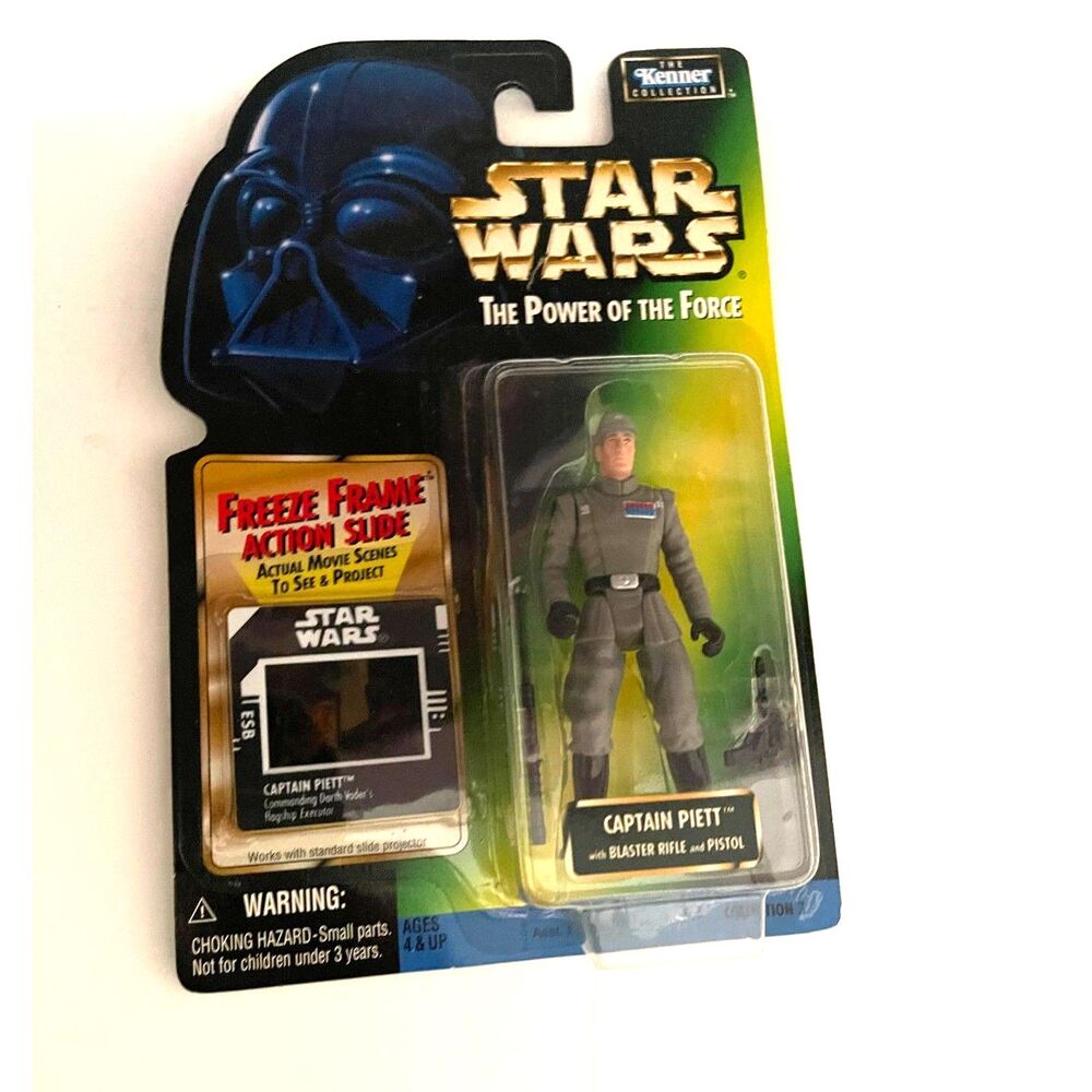 Kenner Star Wars Power of the Force Captain Piett 3.75" Figure New Sealed Vintag